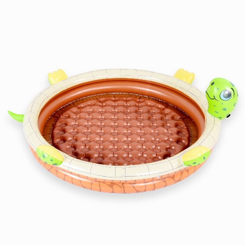 乌龟造型儿童充气水池