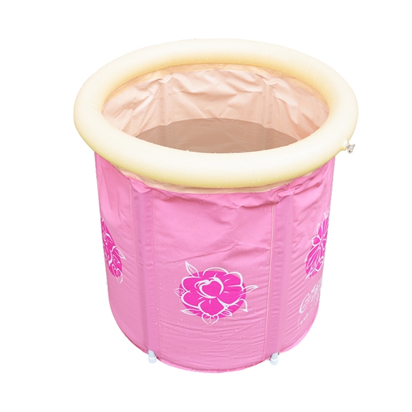粉色浴桶