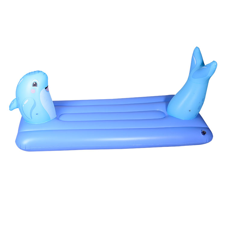 夏季充气海豚浮床
