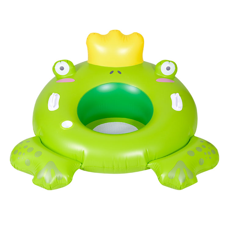 充气青蛙有网躺椅