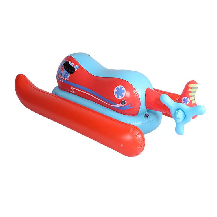 儿童飞机坐骑充气玩具