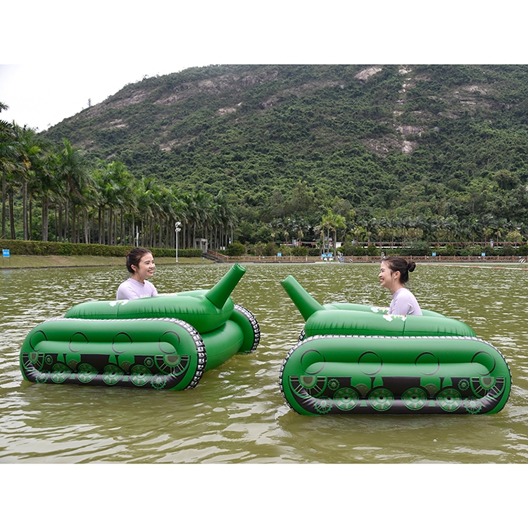 海北成人充气坦克浮排坐圈